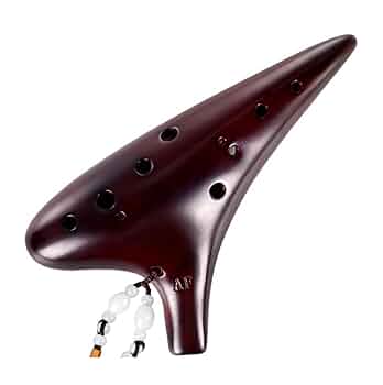 オカリナ　　　約18cm Amazon | オカリナ 12 穴アルト 数千年にわたる民族楽器のプロ